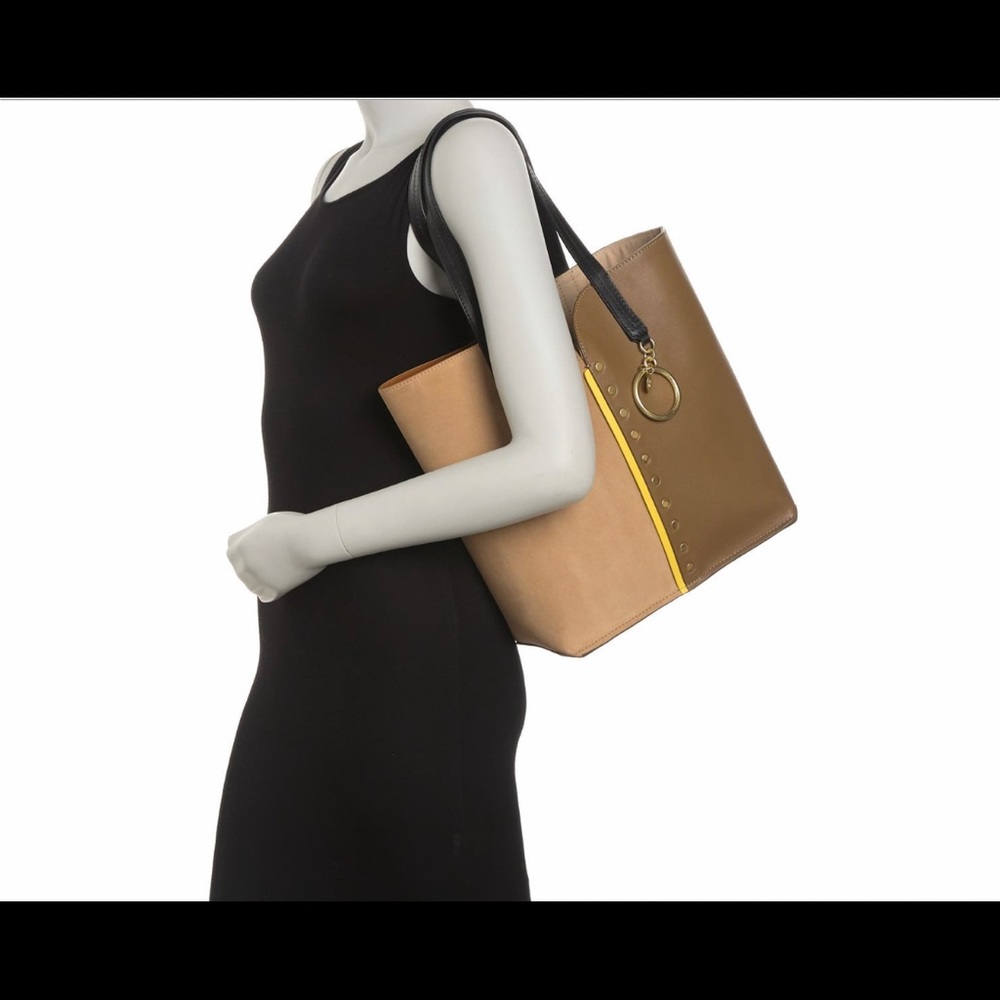 See by Chloe Gaia two tone leather tote